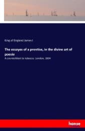 Cover von The essayes of a prentise, in the divine art of poesie