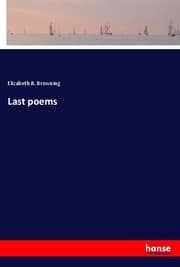Cover von Last poems