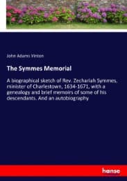 Cover von The Symmes Memorial