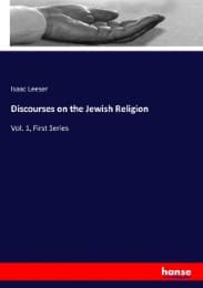 Cover von Discourses on the Jewish Religion