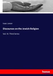Cover von Discourses on the Jewish Religion