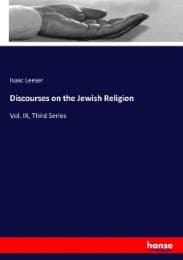 Cover von Discourses on the Jewish Religion