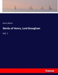 Cover von Works of Henry, Lord Brougham