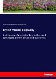 Cover von British musical biography