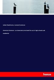 Cover von American literature : an elementary text-book for use in high schools and academies