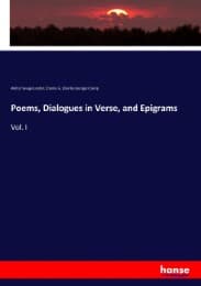 Cover von Poems, Dialogues in Verse, and Epigrams