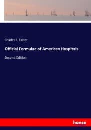 Cover von Official Formulae of American Hospitals