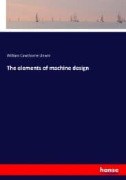 Cover von The elements of machine design