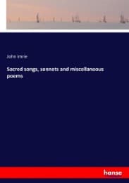 Cover von Sacred songs, sonnets and miscellaneous poems