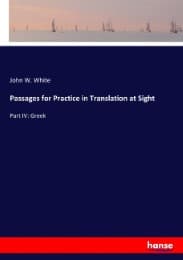 Cover von Passages for Practice in Translation at Sight