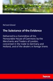 Cover von The Substance of the Evidence
