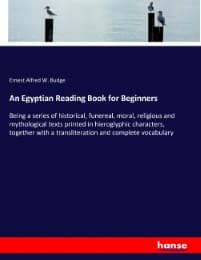 Cover von An Egyptian Reading Book for Beginners