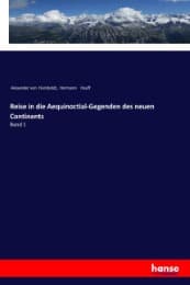 Cover von Reise in die Aequinoctial-Gegenden des neuen Continents
