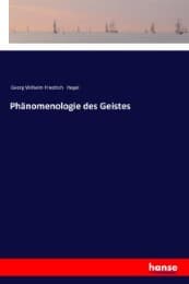 Cover von Phänomenologie des Geistes