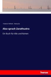 Cover von Also sprach Zarathustra
