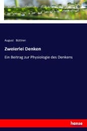 Cover von Zweierlei Denken