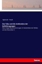 Cover von Das Tabu und die Ambivalenz der Gefühlsregungen