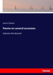 Cover von Poems on several occasions