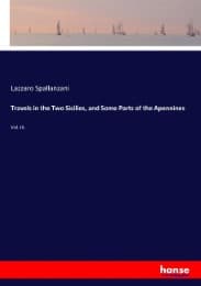 Cover von Travels in the Two Sicilies, and Some Parts of the Apennines