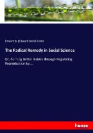 Cover von The Radical Remedy in Social Science