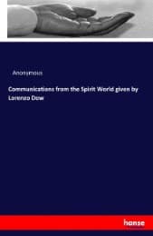Cover von Communications from the Spirit World given by Lorenzo Dow