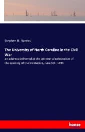 Cover von The University of North Carolina in the Civil War