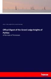 Cover von Offical Digest of the Grand Lodge Knights of Pythias