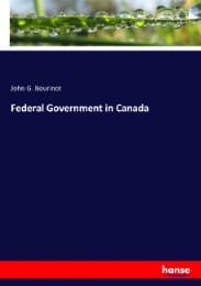 Cover von Federal Government in Canada