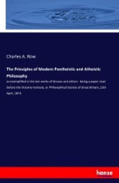 Cover von The Principles of Modern Pantheistic and Atheistic Philosophy