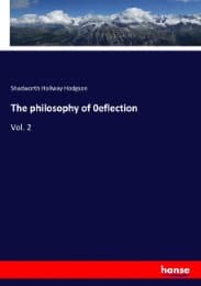 Cover von The philosophy of 0eflection