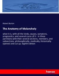 Cover von The Anatomy of Melancholy