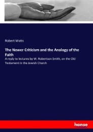 Cover von The Newer Criticism and the Analogy of the Faith