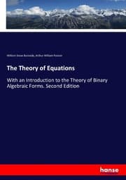 Cover von The Theory of Equations