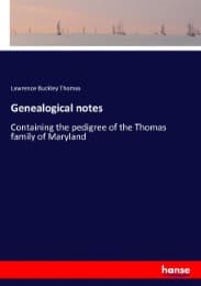 Cover von Genealogical notes