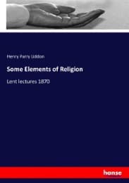 Cover von Some Elements of Religion