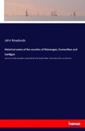 Cover von Historical notes of the counties of Glamorgan, Carmarthen and Cardigan