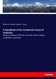 Cover von A Handbook of the Vertebrate Fauna of Yorkshire