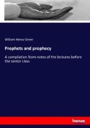 Cover von Prophets and prophecy