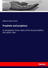 Cover von Prophets and prophecy