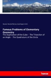 Cover von Famous Problems of Elementary Geometry