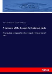 Cover von A harmony of the Gospels for historical study