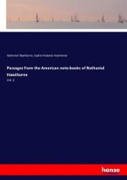 Cover von Passages from the American note-books of Nathaniel Hawthorne