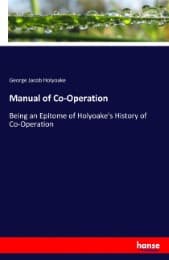 Cover von Manual of Co-Operation