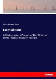Cover von Early Editions