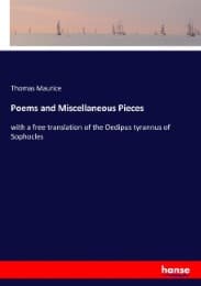 Cover von Poems and Miscellaneous Pieces