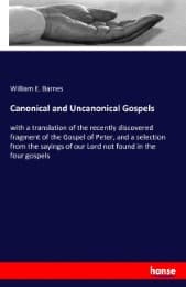 Cover von Canonical and Uncanonical Gospels