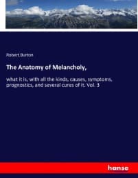 Cover von The Anatomy of Melancholy,