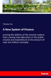 Cover von A New System of Finance