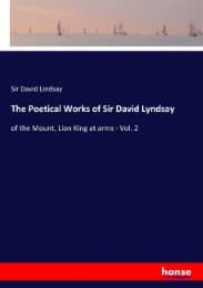 Cover von The Poetical Works of Sir David Lyndsay