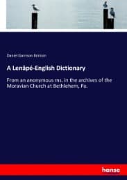 Cover von A Lenâpé-English Dictionary